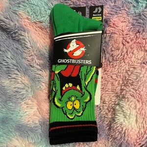 NWT Ghostbusters Green Casual Socks - great quality!